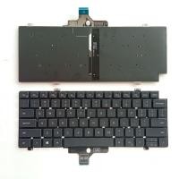ราคา US Layout แป้นพิมพ์แล็ปท็อปสําหรับ Dell Latitude 5420 5421 5430 7420 7520 0PWCJY ไม่มีจุดพร้อม backlit สีดํา (49208018905)