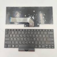 ราคา US Layout แป้นพิมพ์แล็ปท็อปสําหรับ Lenovo Thinkpad Edge E40 E50 Edge14 Edge15 E14 E15 ไม่มีจุดไม่มี backlit สีดํา (48358125598)