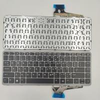 ราคา US Layout แป้นพิมพ์แล็ปท็อปสําหรับ HP EliteBook Folio 1000 1040 G1 G2 739563 736933 ไม่มีจุดไม่มีเรืองแสง เงิน (47457811581)
