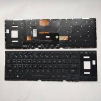 ราคา US Layout แป้นพิมพ์แล็ปท็อปสําหรับ ASUS ROG GX501V GX501 GX501VI GX501VSK GX501VIK ไม่มีจุดพร้อม backlit สีดํา (44279595121)