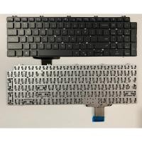 ราคา US Layout แป้นพิมพ์แล็ปท็อปสําหรับ Dell Precision 15 7550 7560 7750 7760 ไม่มีจุดไม่มี backlit สีดํา (43279660554)