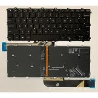 ราคา US Layout แป้นพิมพ์แล็ปท็อปสําหรับ Dell Chromebook 11 5190 3100 3400 0D2DT 00D2DT ไม่มีจุดพร้อม backlit สีดํา (43129649449)