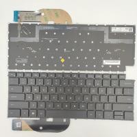 ราคา US Layout แป้นพิมพ์แล็ปท็อปสําหรับ Dell xps15 9500 9510 m5550 m5560 070WH0 ไม่มีจุดพร้อม backlit สีดํา (42979660545)