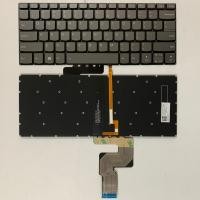 ราคา US Layout แป้นพิมพ์แล็ปท็อปสําหรับ Lenovo IdeaPad 320 14AST 320 14IAP 320 14IKB 320 14ISK ไม่มีจุดพร้อม backlit สีเทา (42879660581)