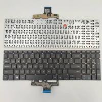 ราคา US Layout แป้นพิมพ์แล็ปท็อปสําหรับ Samsung 500R5H 501R5H 5500RH 500R5K 501R5K ไม่มีจุดไม่มีเรืองแสงสีดํา (41629734088)