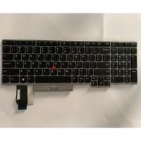 ราคา US Layout แป้นพิมพ์แล็ปท็อปสําหรับ Lenovo ThinkPad E580 E585 E590 E595 L580 L590 T590 พร้อมจุดไม่มี backlit Silver (41279701528)