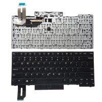 ราคา สําหรับ Lenovo ThinkPad E480 E485 L380 L480 L490 T480s T490 P43s US แป้นพิมพ์ภาษาอังกฤษไม่มีชี้ (40862449634)