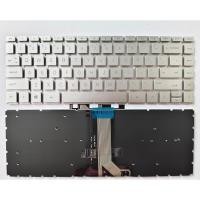 ราคา US Layout แป้นพิมพ์แล็ปท็อปสําหรับ HP Pavilion 14 CC 14 CD 14 CE 14 CF 14 CK 14m cd 14 CM ไม่มีจุดพร้อม backlit Silver (40829556220)