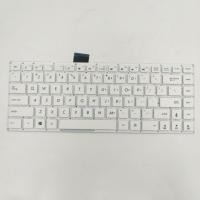 ราคา US Layout แป้นพิมพ์แล็ปท็อปสําหรับ ASUS E402 E402M E402N E402S E402SA ไม่มีจุดไม่มี backlit สีขาว (56107863734)