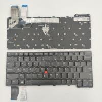 ราคา US Layout แป้นพิมพ์แล็ปท็อปสําหรับ Lenovo Thinkpad X13 Gen2 20XH 20XJ 20WK พร้อมจุดไม่มี backlit สีดํา (51508168951)