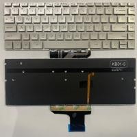 ราคา US Layout แป้นพิมพ์แล็ปท็อปสําหรับ HP Pavilion 13 AN 13 AN0010NR 13 AN0031WM 13 AN1010 HP envy x360 13 AN 13 AG 13 AH 13 AQ 13 AR ไม่มีจุดพร้อม backlit Silver (47057811445)