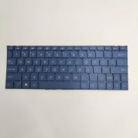 ราคา US Layout แป้นพิมพ์แล็ปท็อปสําหรับ Asus ZenBook UX333 UX333F UX333FA UX333FN ไม่มีจุดพร้อม backlit Blue (56807982632)