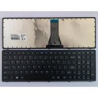 ราคา US Layout แป้นพิมพ์แล็ปท็อปสําหรับ Lenovo IdeaPad Flex15 G500S G505S S500 S510 S510P Z510 ไม่มีจุดพร้อม backlit สีดํา (54108037090)