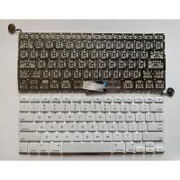 ราคา แป้นพิมพ์แล็ปท็อป US Layout สําหรับ MacBook 13 Unibody A1342 MC207LL A MC516LL A 2009 2010 ไม่มีจุดไม่มี backlit สีขาว (41529734119)