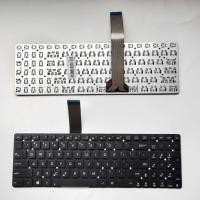 ราคา US รูปแบบแป้นพิมพ์แล็ปท็อปสําหรับ ASUS K55 K55A K55V K55VD K75 K75V K75VD K75VJ K75VM A55A A55V ไม่มีจุดไม่มีแบ็คไลท์สีดํา (57707935827)