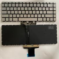 ราคา US Layout แป้นพิมพ์แล็ปท็อปสําหรับ HP Pavilion 14 CE1005TX CE1004TX 14 CE0015TU 14 CE0027TX ไม่มีจุดพร้อม backlit Silver (57307800493)