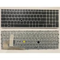 ราคา US Layout แป้นพิมพ์แล็ปท็อปสําหรับ HP Elitebook 755 G5 850 G5 850 G6 ไม่มีจุดไม่มี backlit Silver (54557859009)