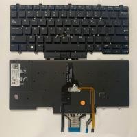 ราคา US Layout แป้นพิมพ์แล็ปท็อปสําหรับ Dell Latitude E5450 E5470 E7450 E7470 D19TR E7470 E7480 พร้อมจุดพร้อม backlit สีดํา (50807994495)