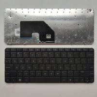 ราคา US Layout แป้นพิมพ์แล็ปท็อปสําหรับ HP COMPAQ CQ10 Mini 110 3000 mini110 3019TX 3069TX 608769 001 no point no backlit Black (47907834238)