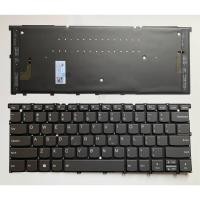 ราคา US Layout แป้นพิมพ์แล็ปท็อปสําหรับ LENOVO YOGA S940 14 S940 14IIL S940 14IWL ไม่มีจุดพร้อม backlit สีเทา (57858067311)