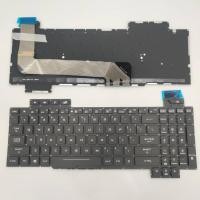 ราคา US เค้าโครงแป้นพิมพ์แล็ปท็อปสําหรับ Asus ROG Strix GL503GE GL503VD GL503VM GL703GE GL703VD GL503V GL503VS ไม่มีจุดพร้อม backlit สีดํา (53307868074)