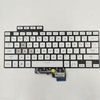 ราคา US Layout แป้นพิมพ์แล็ปท็อปสําหรับ Asus TUF Air FX516 FX516P FX516PC FX516PE FX516PR FA516 ไม่มีจุดพร้อม backlit สีขาว (57207982732)