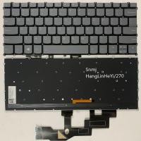 ราคา US Layout แป้นพิมพ์แล็ปท็อปสําหรับ Lenovo IdeaPad S540 13 S540 13API S540 13ARE S540 13IML ไม่มีจุดพร้อม backlit สีเทา (46758078346)