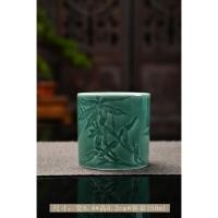 ราคา Underglaze เงาแกะสลักถ้วยชา Handmade เซรามิค Kung Fu ชุดชาถ้วยชาจีนโบราณ Master ถ้วย CCVQ (42629181871)
