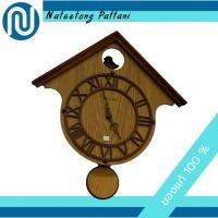 ราคา นาฬิกาแขวนฝาผนัง เรือนไม้แท้ RHYTHM รุ่น CMP535NR06 (26320979027)