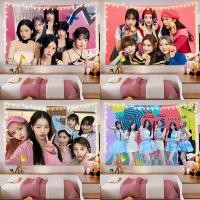 ราคา ผ้าพื้นหลัง Agirl IVE จัดส่งจากไทย ผ้าแขวนผนังฤดูใบไม้ร่วงสีทองแท้ สำหรับตกแต่งห้องนักเรียนและห้องนอน (28531974014)