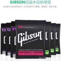 ราคา สายกีต้าร์โปร่ง GIbson สายกีตาร์ไฟฟ้า GIbson กีตาร์ไฟฟ้าอะคูสติกชุดสาย SAg Series สายลามิเนต PGKH (48706707266)