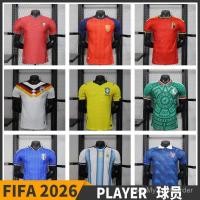 ราคา 2026 Meijiamo World Cup เสื้อฟุตบอลทีมชาติอังกฤษฝรั่งเศสเยอรมันอิตาลี Abrazil May C Luo Player Edition Jersey ICOO (47157127675)