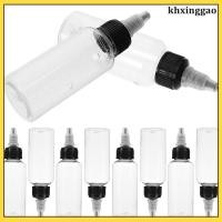 ราคา 10ชิ้น ขวดพลาสติกใสแบบมีมาตราส่วนสำหรับเก็บสีและของเหลว หัวปลายแหลมใช้งานง่าย ปิดสนิทไม่รั่ว (57808161058)