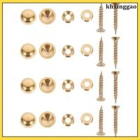 ราคา ตะปูเกลียวทองแดง 16 ชิ้น ฝาปิดโค้งแข็งแรง สำหรับติดตั้งเฟอร์นิเจอร์แก้ว ขนาด 2 5X1 3X0 56 นิ้ว (26604367908)