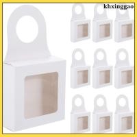 ราคา 25ชิ้น กล่องของขวัญใส่ขวดไวน์แบบแขวน พร้อมหน้าต่างโปร่งใส ทำจากกระดาษสีขาว ใช้เก็บของและตกแต่งบ้าน (53208596964)