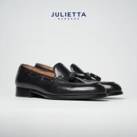 ราคา JULIETTA Tassel Loafer Calfakin Black (8159968759)