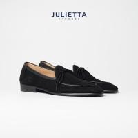 ราคา JULIETTA SANDRO String Loafer Suede Black Unlined (25607693913)