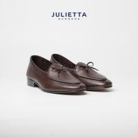 ราคา JULIETTA String Belgian Loafer Calfskin Brown Unlined (11618318023)