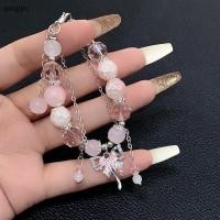 ราคา สร้อยข้อมือลูกปัดลายดอกไม้สีชมพู หวานหรูสำหรับผู้หญิง (57908618204)