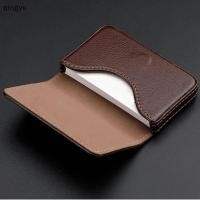 ราคา qingyu ที่วางบัตรเครดิตหนังเย็บขนาด Visiting Business Card Case Wallet With Magnetic Shut For Men Women New Stock (54004120935)