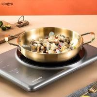 ราคา ชิงหยู สแตนเลสหม้อแห้งก๋วยเตี๋ยวลําเหลียนก๋วยเตี๋ยวหม้ออาหารทะเลโกลเด้นหม้อก๋วยเตี๋ยวหม้อซุปขนาดเล็กก๋วยเตี๋ยวสองหูหม้อหุ้นใ (53453931051)