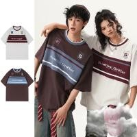 ราคา เสื้อยืดผู้ชายแขนสั้น แบรนด์แฟชั่นอเมริกัน ทำจากผ้าฝ้ายแท้คุณภาพสูง (42979789560)