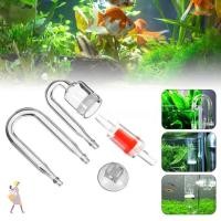 ราคา YGBG CO2 Diffuser Refinement ดูดถ้วย CO2 Atomizer ถังปลาแก้วใสรูปตัว U (50905561022)