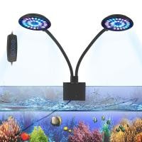ราคา YGBG โคมไฟคลิปตู้ปลา ปรับความสว่าง USB DC5V ตู้ปลา LED Light Stable Full Spectrum ปรับมุม 3 โหมดโคมไฟสาหร่ายสีอ่อน (52858758170)