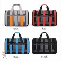 ราคา YGBG Pet Outing Bag Single Shoulder Breathable Mesh Pet Carrier Bag Pet Accessories Large Nylon Folding Pet Bag Travel (51808494323)