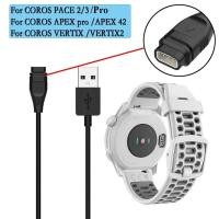 ราคา 100 ซม สําหรับ COROS PACE Pro 2 3 USB Charger Cable Smartwatch ชาร์จแท่นชาร์จสําหรับ COROS APEX Pro APEX 42 (40830019197)