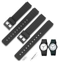 ราคา สายรัดข้อมือยางคุณภาพสูงสําหรับ Casio MQ 24 MQ24 MQ 71 MQ71 MQ 76 MQ76 เปลี่ยนสร้อยข้อมือสีดํา WatchBand สายคล้อง (23983214072)