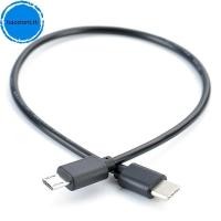 ราคา Haostont Type C USB C To Micro USB Cable Micro B USB Type C Cord Male to Male 30 100cm Fast Charge Data Cable TH (57558393974)