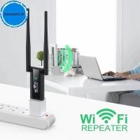 ราคา Haostont USB Wifi Repeater 300M Wi Fi สัญญาณ Booster 2 4G Wireless Extender Wi Fi อะแดปเตอร์สําหรับเดสก์ท็อป PC แล็ปท็อป TH (56908402946)