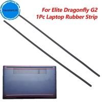 ราคา Hastont 1 PC แล็ปท็อปแถบยางด้านล่างกรณีแผ่นเท้าแถบกาวสําหรับ HP Elite Dragonfly G2 Series แผ่นกันลื่นกันชนฟุต Strip TH (53606663714)